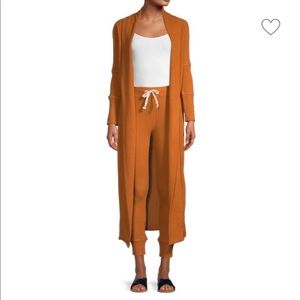 Free People Cardigan & Jogger Set